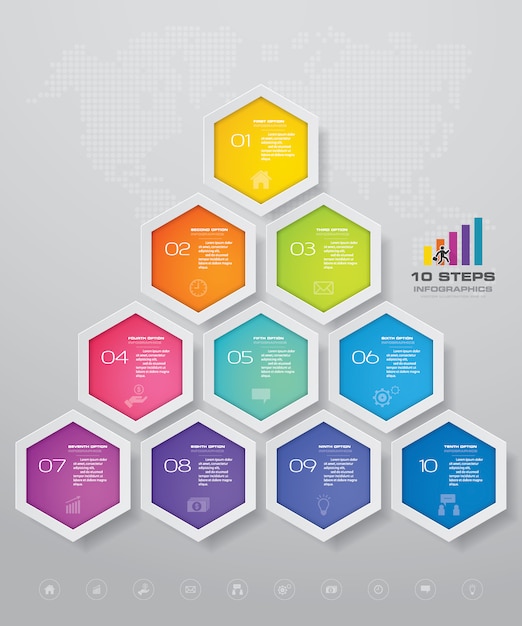 Diagramm-infografik