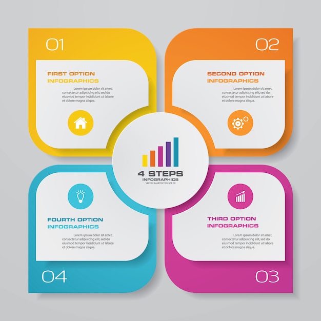 Diagramm Infographik Element