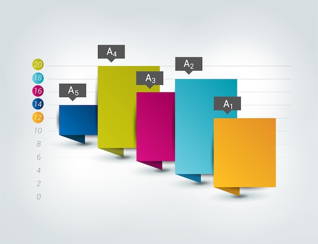 Diagrammdiagramm für infografiken