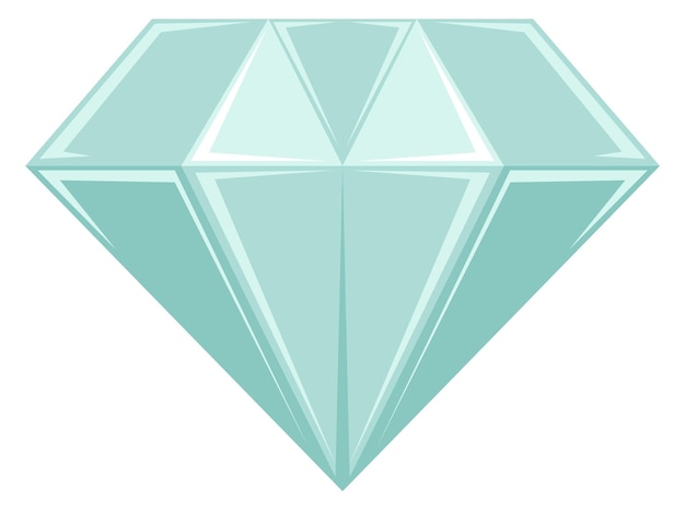Diamant-symbol edelkristall edelstein-farbsymbol