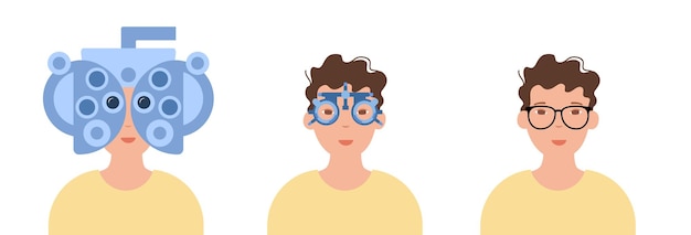 Die Auswahl der Brille in der Klinik
