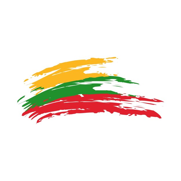 Die Brush-Element-Design-Kollektion des Black History Month