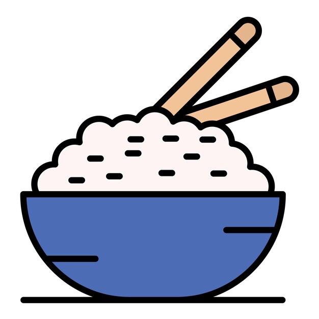 Die Illustration der Reisflatterung
