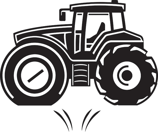 Die Kultivierung der Kreativität Traktor-Vektorkunst