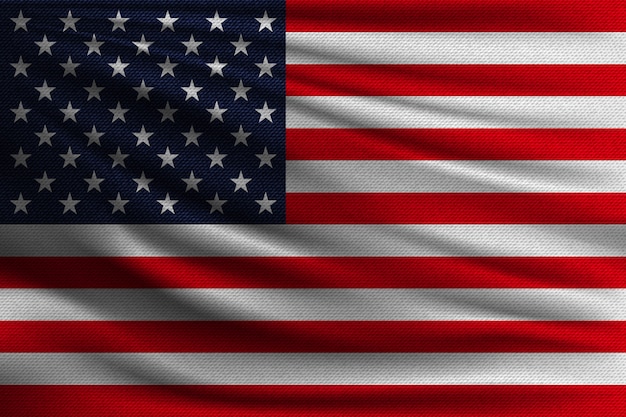 Die Nationalflagge der USA.