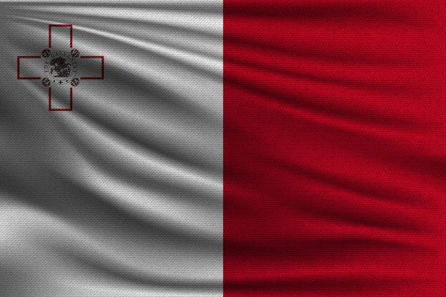 Die Nationalflagge von Malta.