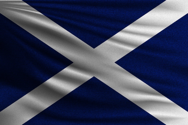 Vektor die nationalflagge von schottland.