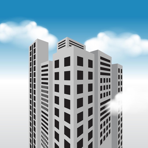 Die Stadt in den Wolken