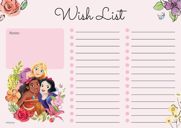 Die Wunschliste der Disney-Prinzessin zum Geburtstag