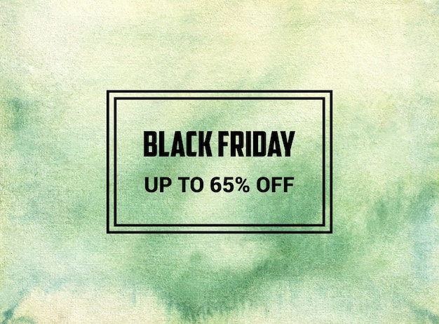 Dies ist ein black friday abstract aquarell hintergrund textur design