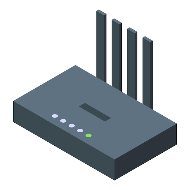 Dieser WLAN-Router bietet ein drahtloses Signal für mehrere Geräte