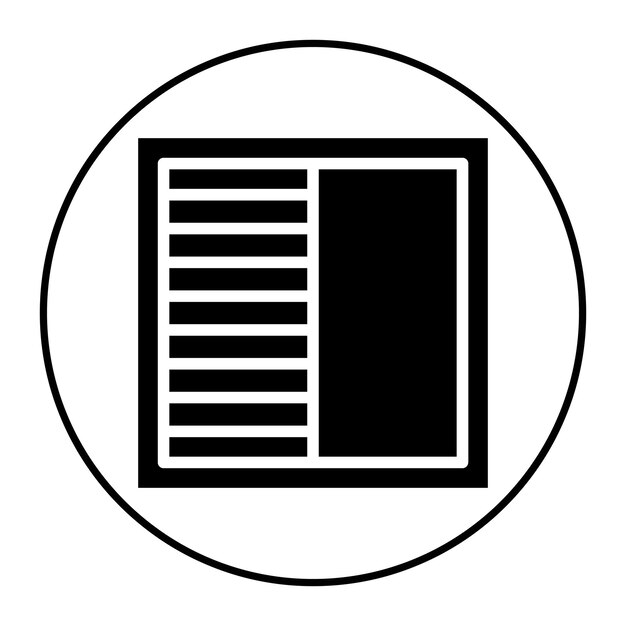 Differenz-Icon-Vektorbild kann für Generation Gap verwendet werden