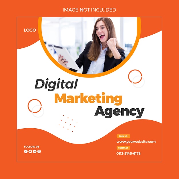Digital-marketing-agentur nach vorlage-design