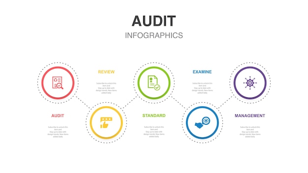 Digitale disruptionstechnologie ändert innovation große datensymbole infografik-designvorlage kreatives konzept mit 5 schritten