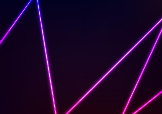 Digitale Neon-Technologie lila Lichtlinie moderner Stil dunkler Hintergrund