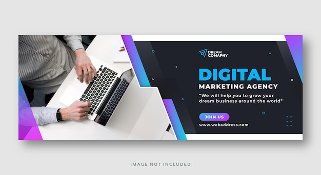 Digitales Marketing Social Media Cover Web Banner