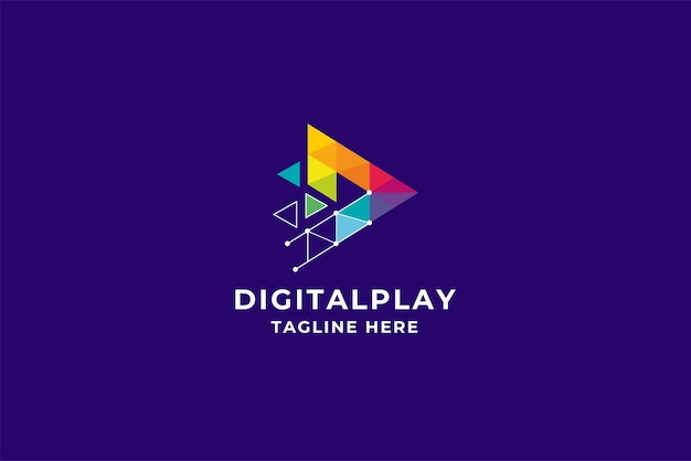 Digitales play-logo