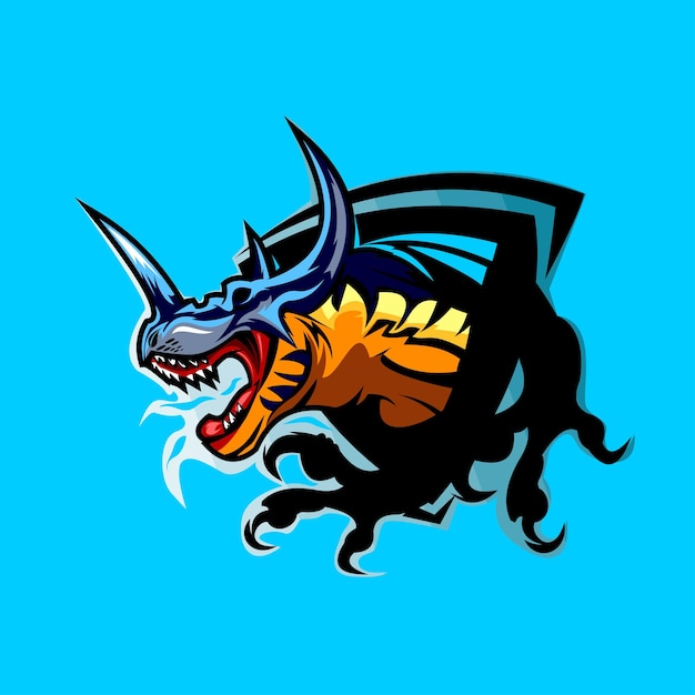 Dinosaurier e-sport-logo-team