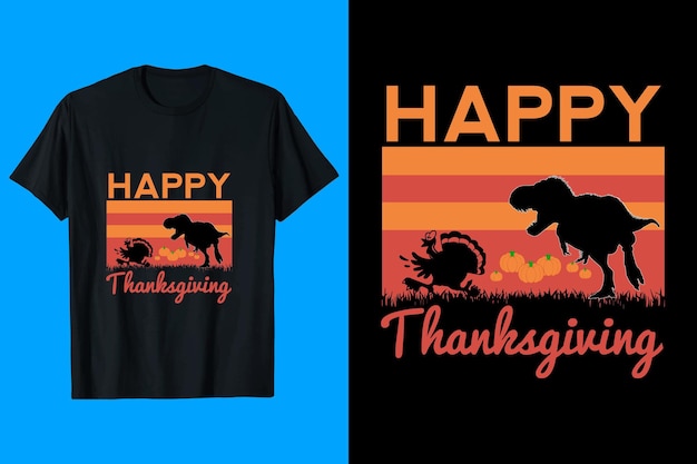 Dinosaurier-t-shirt-design, thanksgiving-dinosaurier-t-shirt-design,