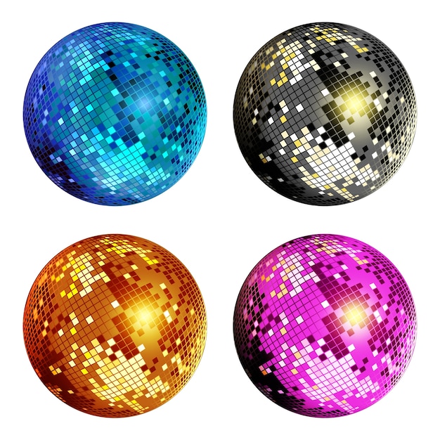 Disco-ball-set