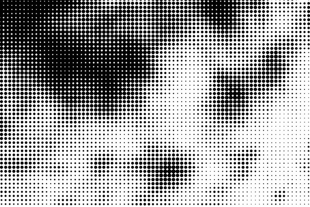 Distressed Halftone Dot Noise Hintergrund Eine großartige Überlagerung für vintage analoge oder künstlerische Projekte