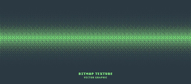 Vektor dither-muster bitmap-textur gerade horizontale grenze abstrakt-wandpapier