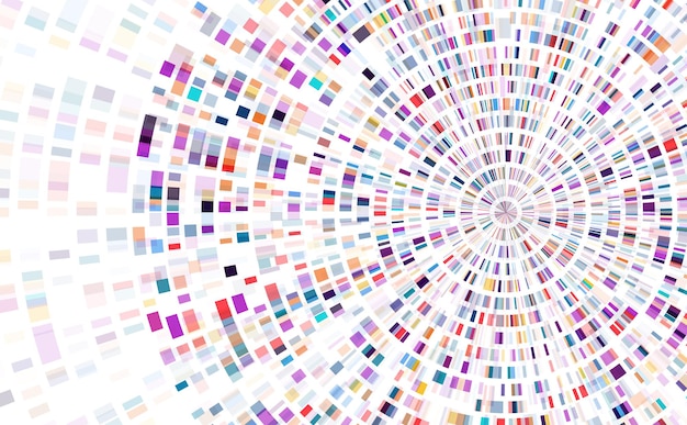 DNA-Test-Infografik Genomsequenzkarte