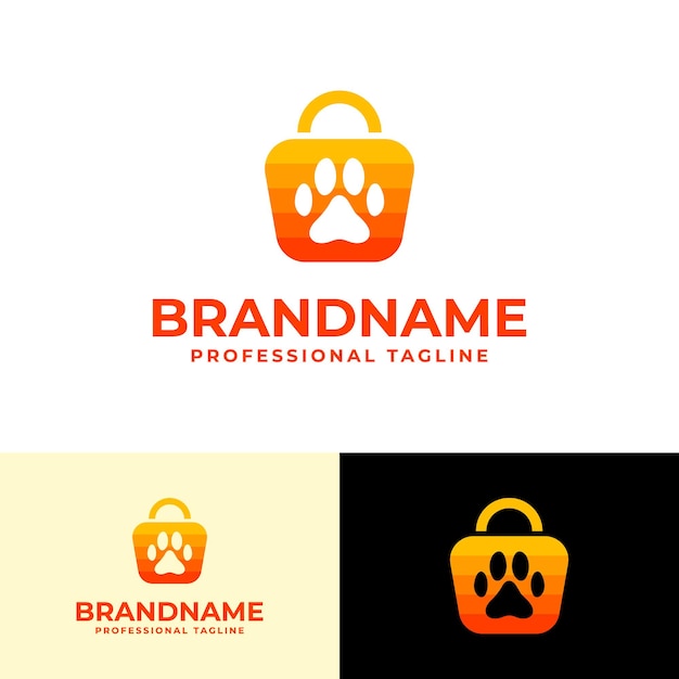 Dog store logo geeignet für jedes geschäft im zusammenhang mit hunden