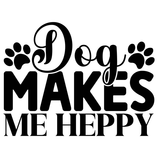 Vektor dog-svg-design