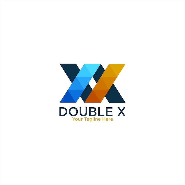 Doppel x logo design