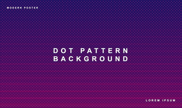 Vektor dot pattern background gradient lila farbe