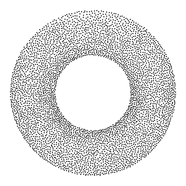 Dotwork-donut-banner