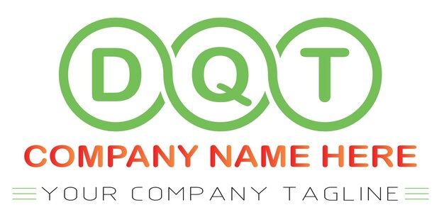DQT-Buchstaben-Logo-Design