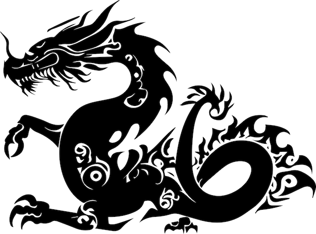 Drachen-tattoo-design