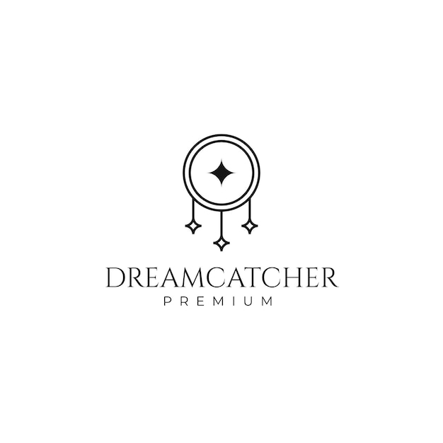 Dreamcatcher-symbol-logo-design-vektor-illustration