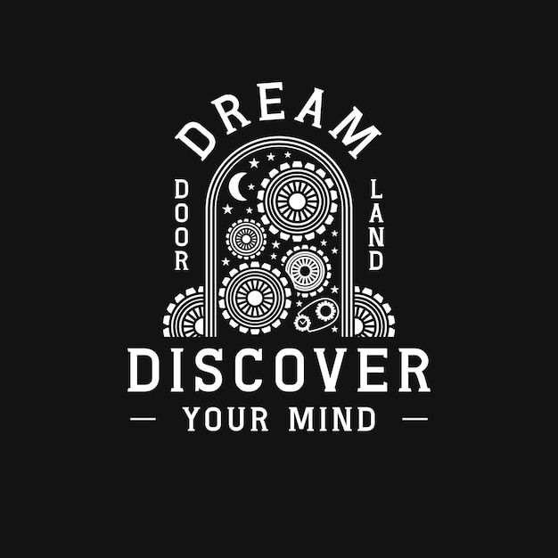 Dreams door mind working-logo