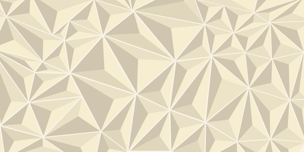Dreieck-Low-Poly-Muster-Vektor 3D für die Hintergrundgestaltung