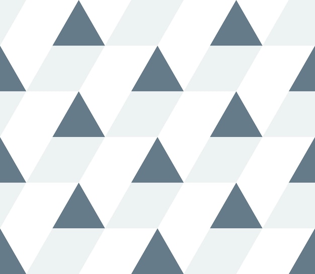 Dreieckiger Hintergrund. Nahtloses geometrisches Muster. Geometrischer Hintergrund des nahtlosen abstrakten Dreiecks