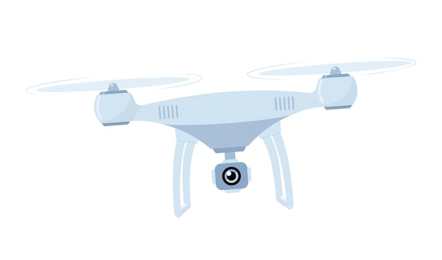 Drohne mit action-kamera air video und fotografie fliegender quadrocopter mit kamera