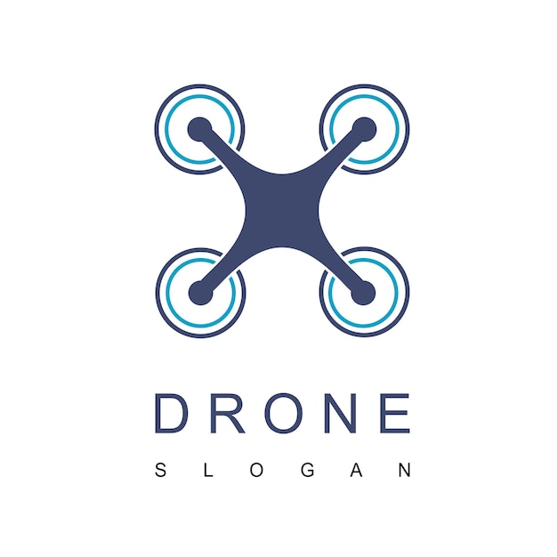 Drohnen-logo luftbild-symbol