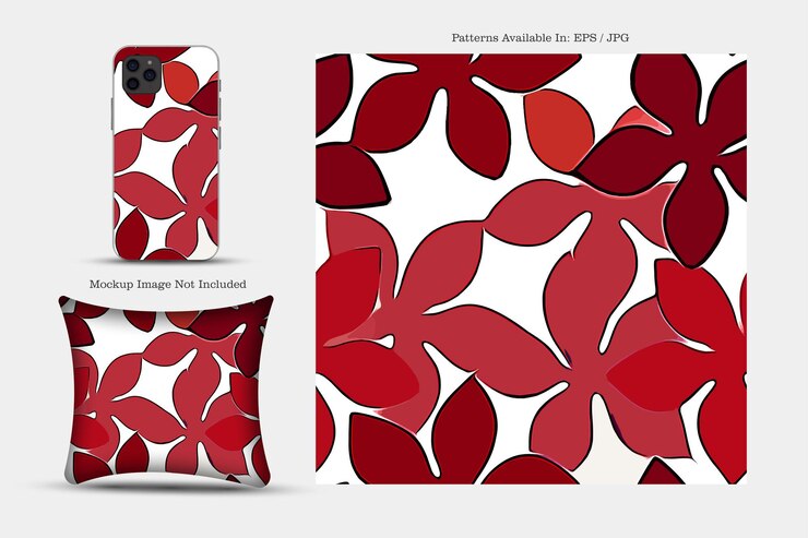 Vektor druckbares vektorabdeckungsmuster telefonpapier textil- und tapetenillustrationstextur