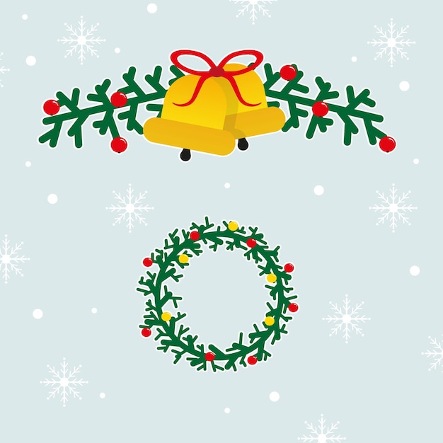 Drucken Frohe Weihnachten, neues Jahr