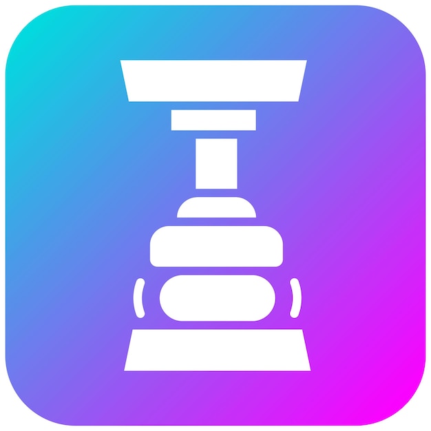 Drücken Sie auf das Vektor-Symbol kann für Physik-Symbole verwendet werden