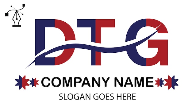 Dtg buchstaben-logo