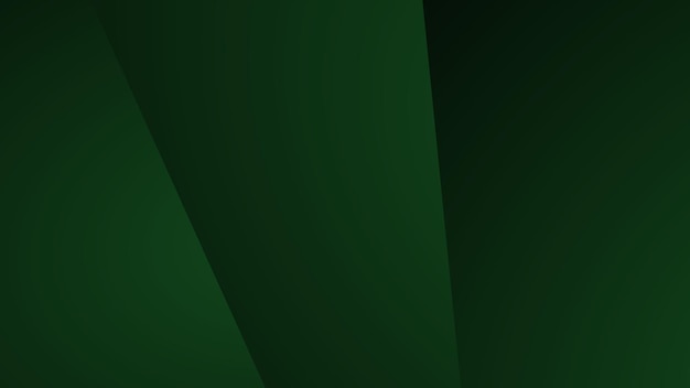 Dunkelgrüner abstrakter Hintergrund-Wallpaper-Design-Vektorbild mit kurvenförmiger Linie für Hintergrund oder Gegenstand