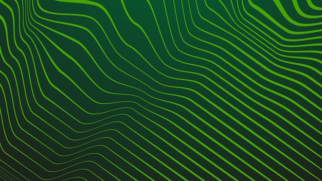 Dunkelgrüner Gradient mit Streifenlinie abstrakter Hintergrund für Hintergrund oder Präsentation