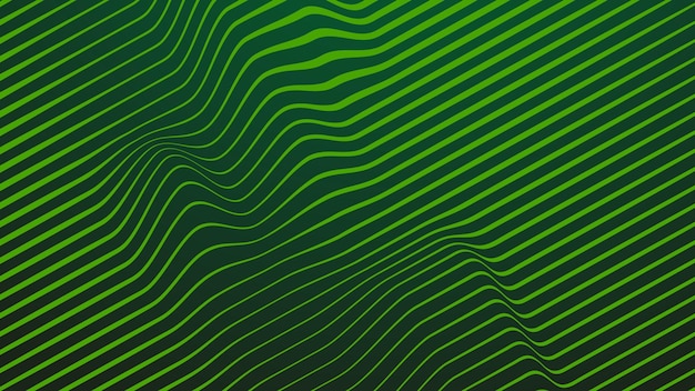 Dunkelgrüner Gradient mit Streifenlinie abstrakter Hintergrund für Hintergrund oder Präsentation