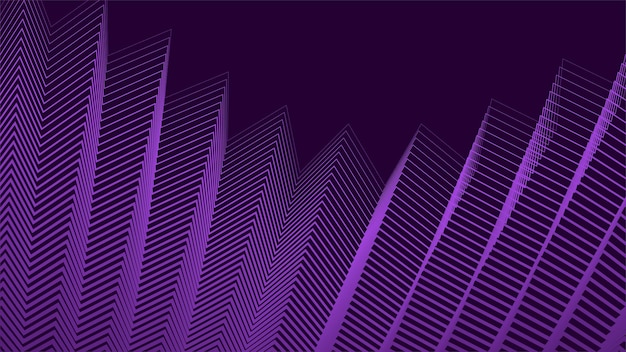 Dunkelviolett mit Zick-Zack-Streifen Abstract-Hintergrund für Hintergrund oder Präsentation