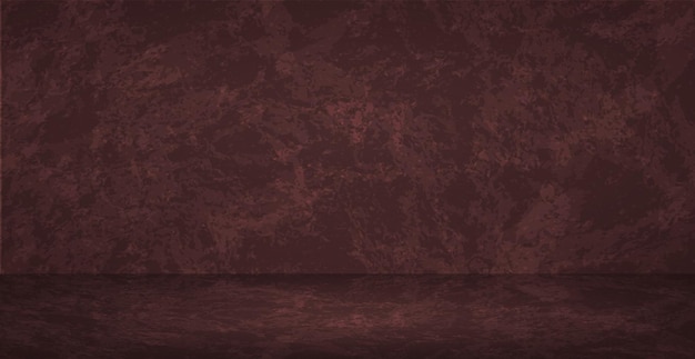 Dunkle Wand in 2D-Studio-Web-Hintergrundvorlage Vektor