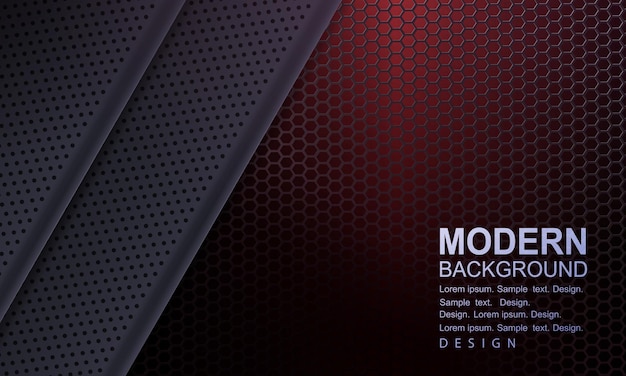 Dunkles Mesh-Design mit grau strukturierten Rahmen.